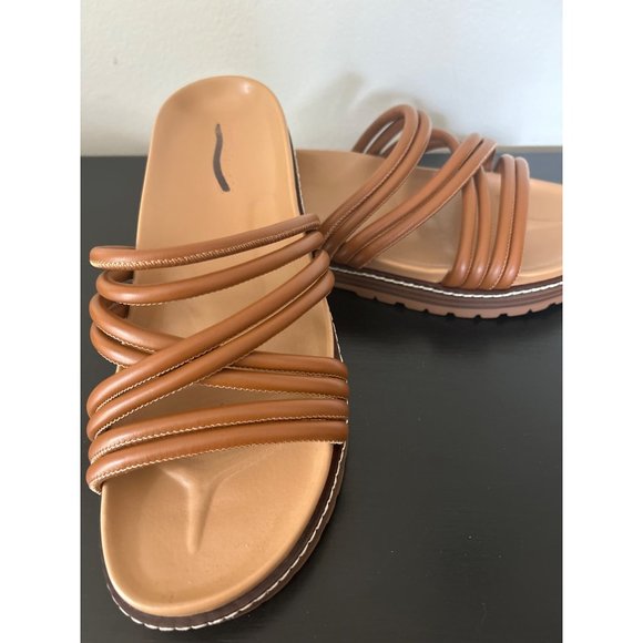 Madewell Shoes - Madewell NK016 The Charley Strappy Slide Sandal, Size 8